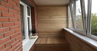 Отделка, остекление, утепление балконов в Ахтубинске от 208 руб. м/2.